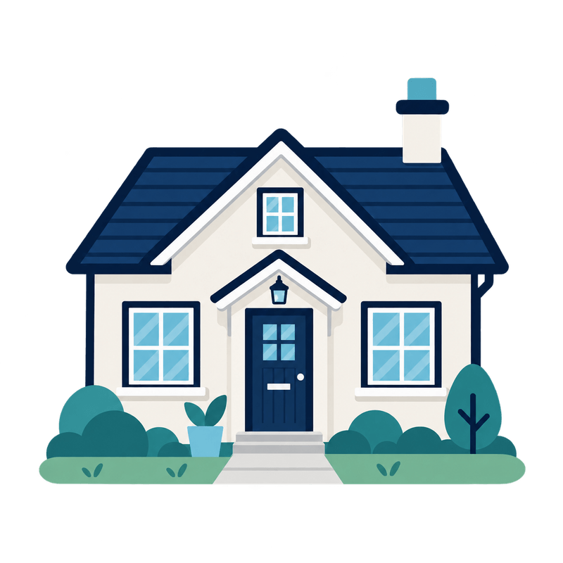 Detached home near Harrogate — air-to-water and hot water